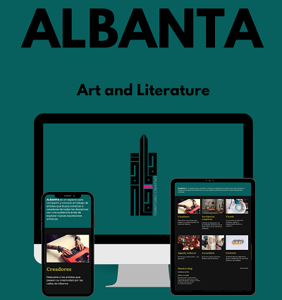Página Albanta - Diseño Web Personalizado