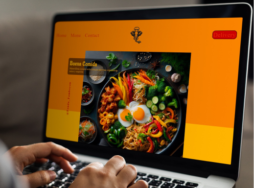 Página Restaurante - Diseño Web Moderno